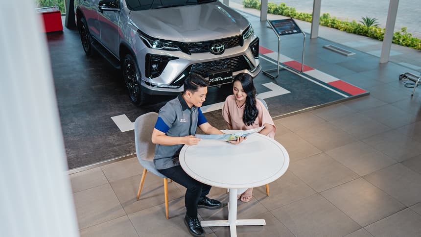 Layanan pelanggan Toyota