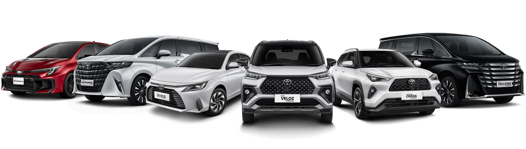 Toyota vehicle lineup