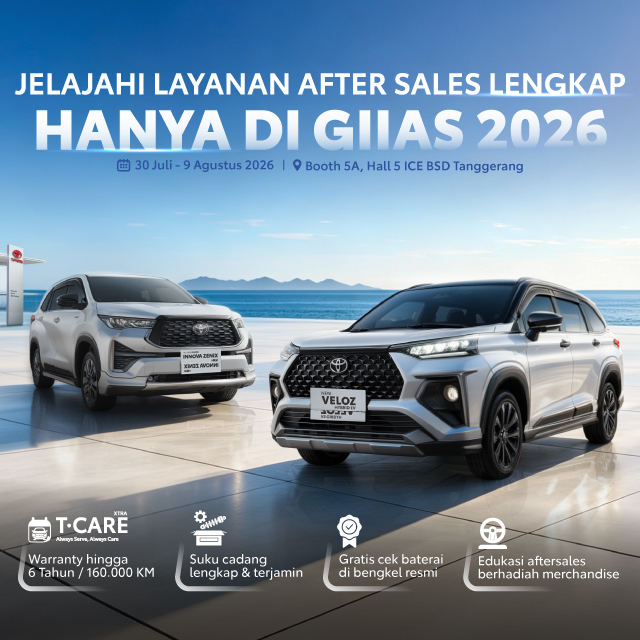 Ada Banyak Keseruan di Booth After Sales Toyota GIIAS 2026. Yuk, Mampir!